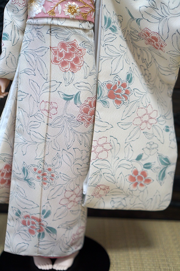 唐花文様 振袖set.