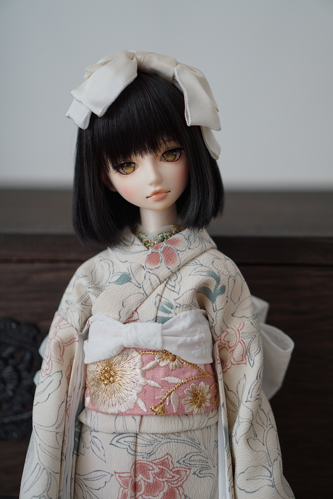 唐花文様 振袖set.