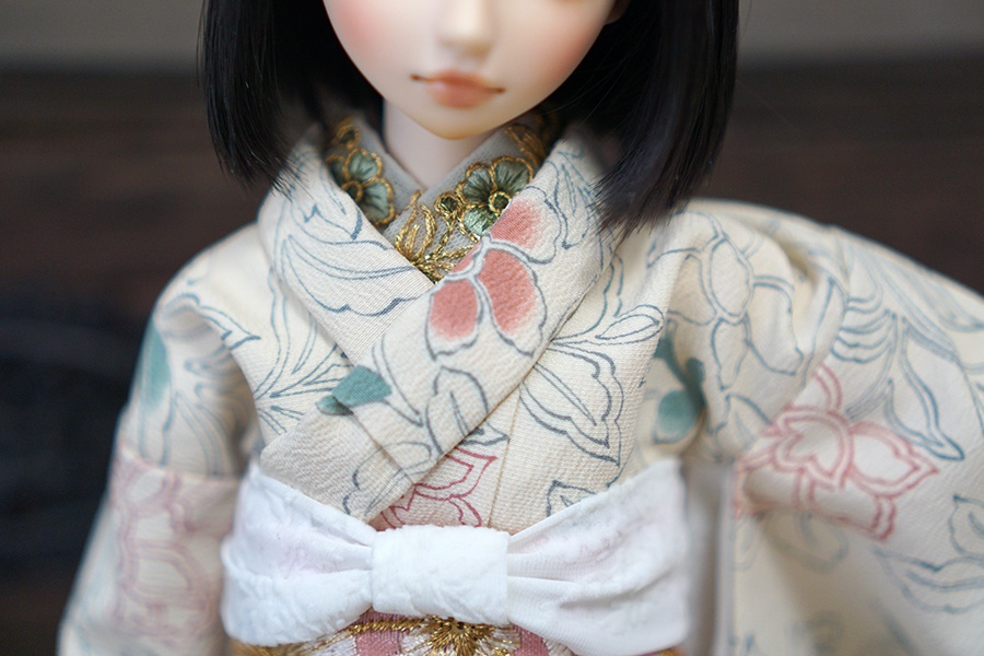 唐花文様 振袖set.