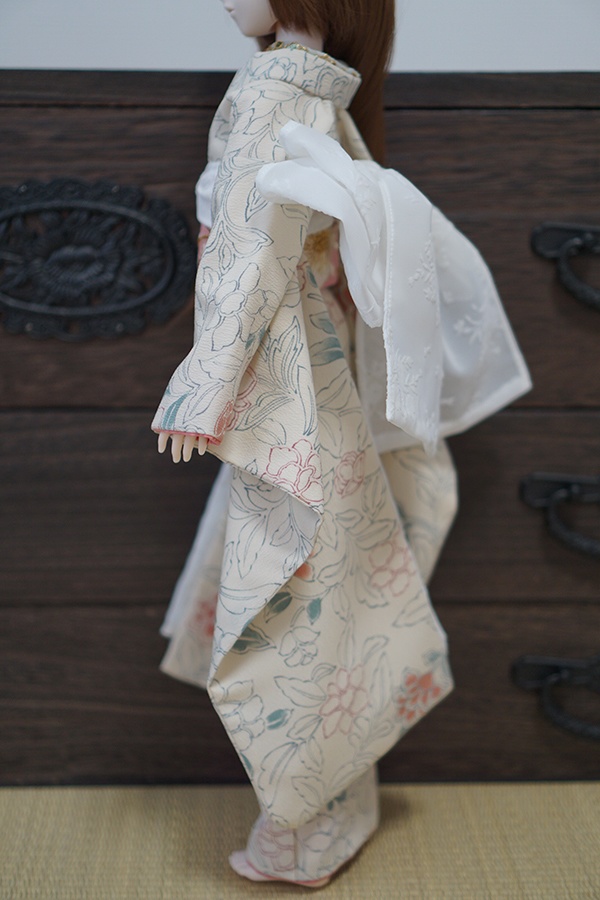 唐花文様 振袖set.