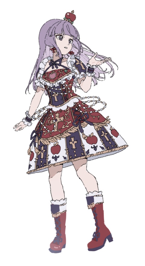 氷上スミレ　ステッカー