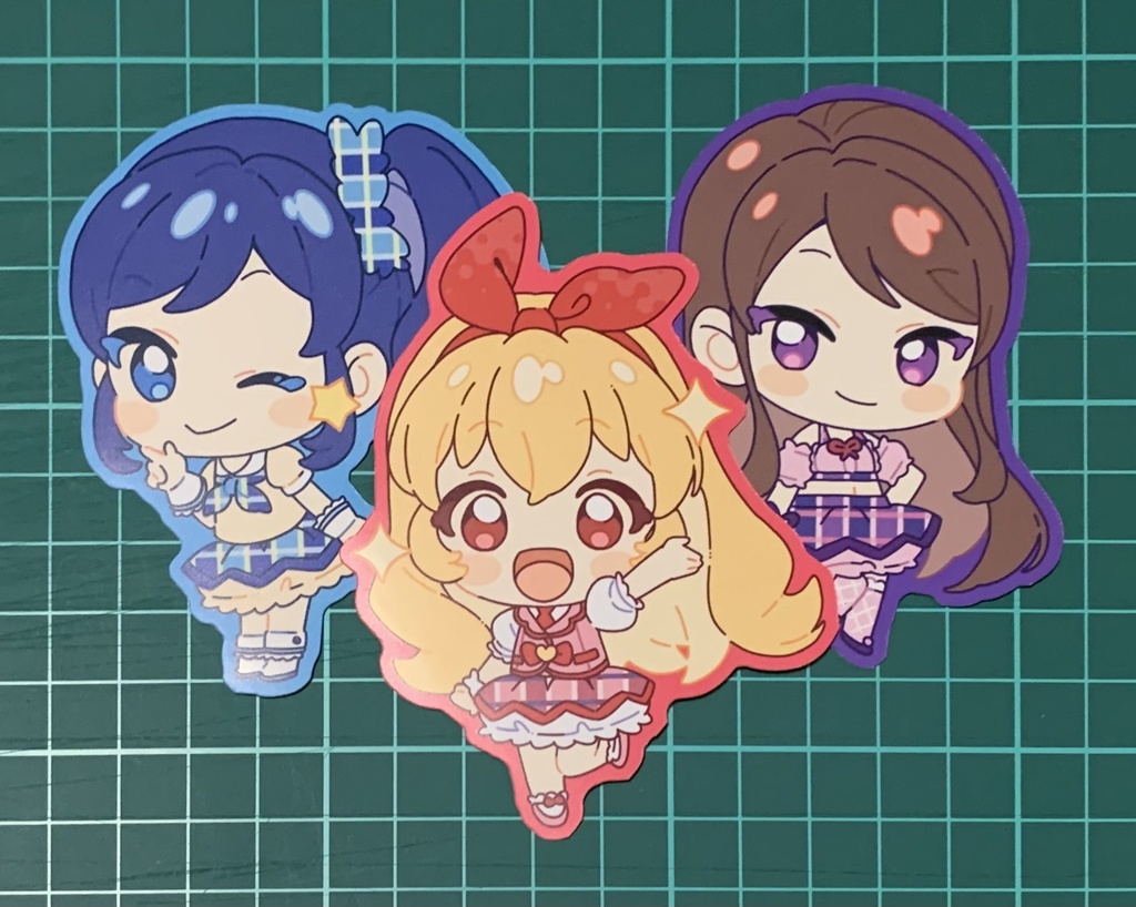 ソレイユ ダイカットシール