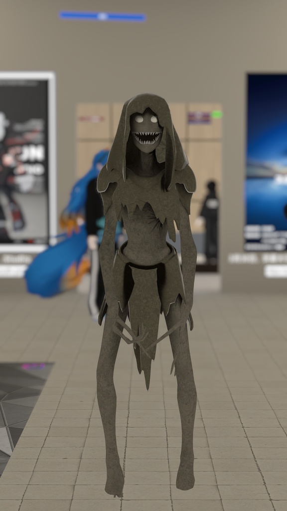 オリジナル3Dモデル「ゾンビくん」