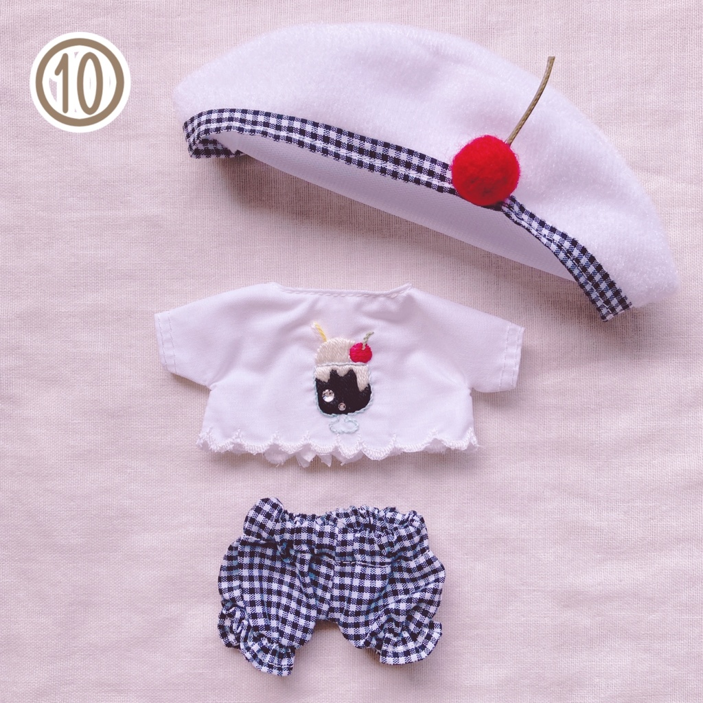 【16cmぬい服】クリームソーダセット/全10色
