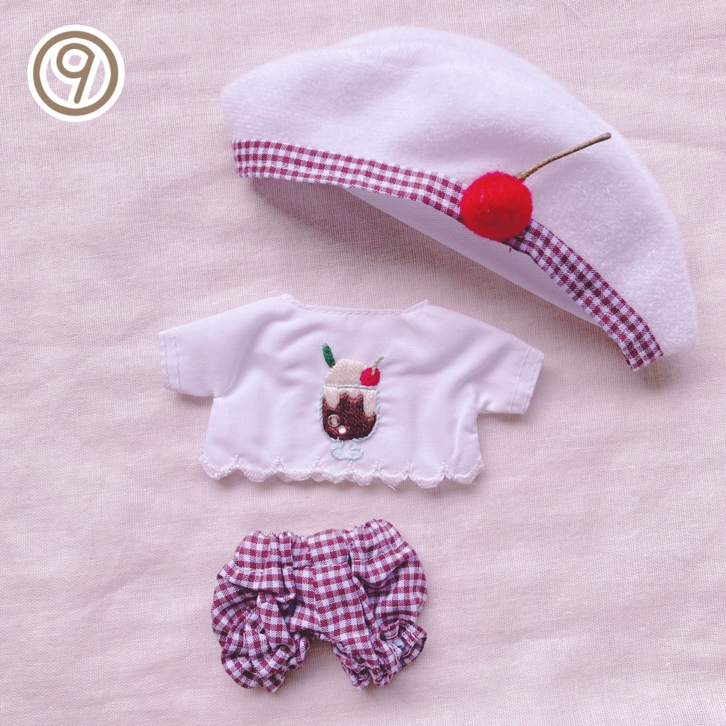 【16cmぬい服】クリームソーダセット/全10色
