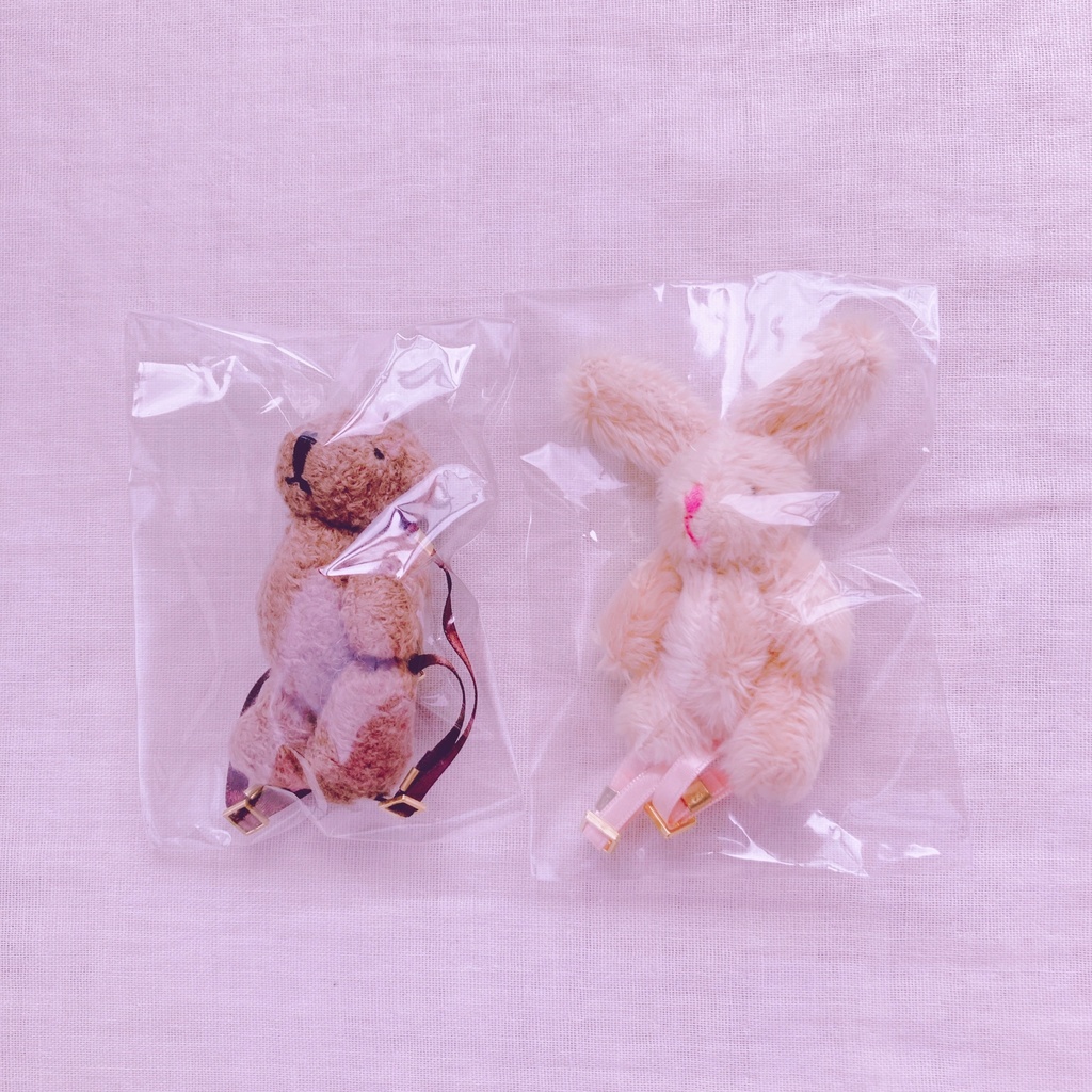 2026/5/5スパコミ持ち帰り品②/くま、うさぎリュック