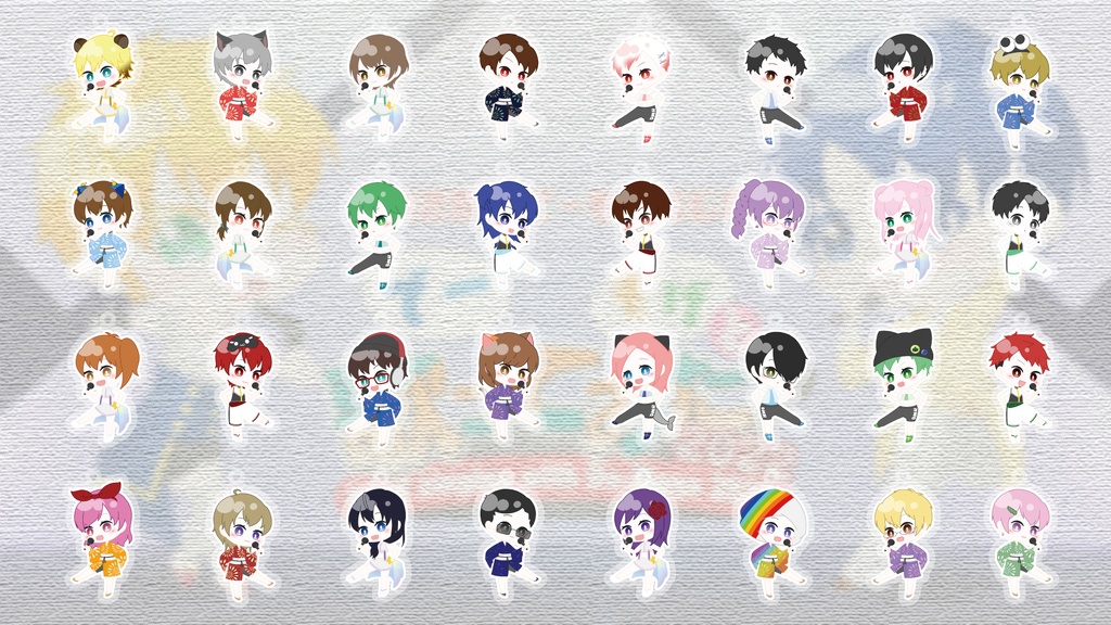 でーもげとうたってみた2022アクキー個人シリーズ