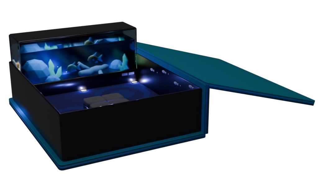 本の中の水族館