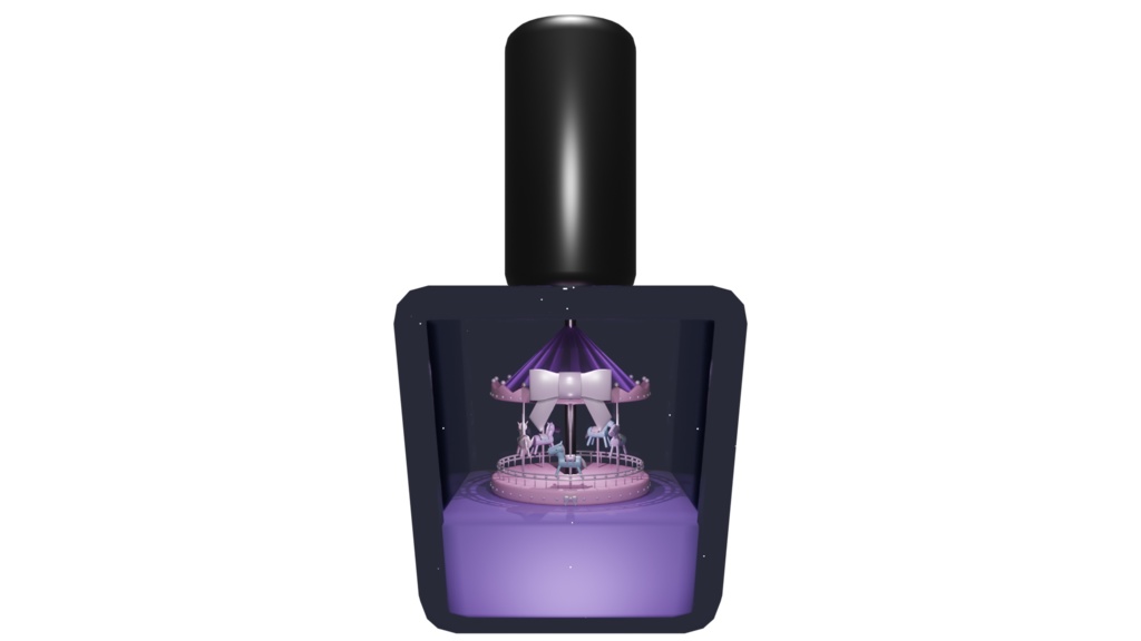 メリーゴーランドのネイルポリッシュ