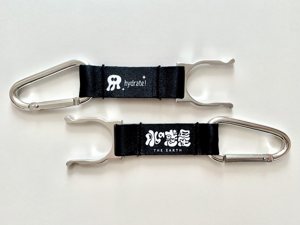 水の惑星 ペットボトルストラップ&ステッカー