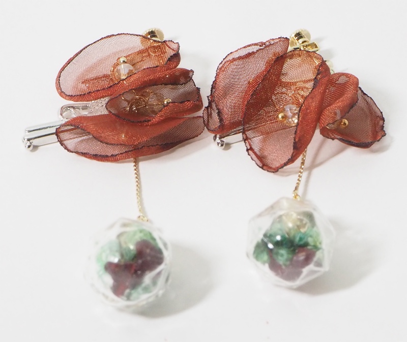 サタイサ(ヤ花)イメージピアス＆イヤリング4
