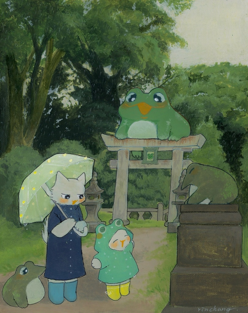 原画 「みんなとお揃い」