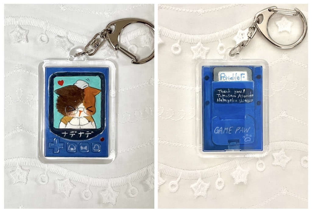 原画キーホルダー