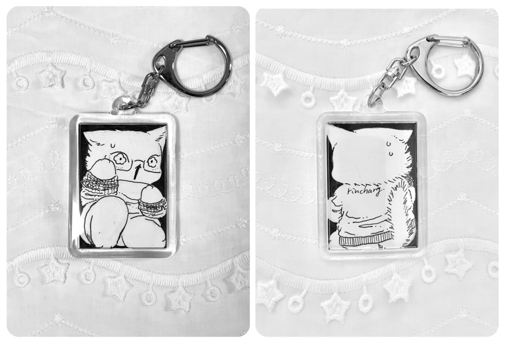 原画キーホルダー