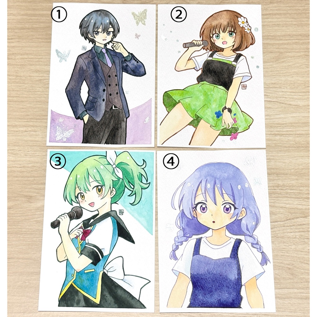 フレームレス作品（水彩）