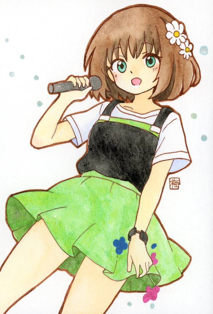 フレームレス作品(水彩)