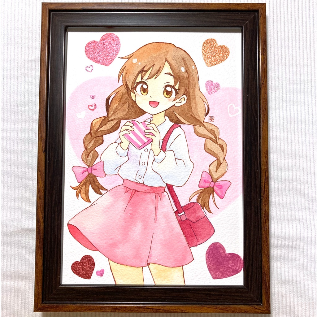作品「想いを込めて」