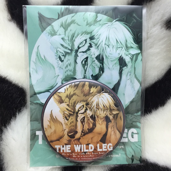 THE WILD LEG缶バッジ（タイプA）