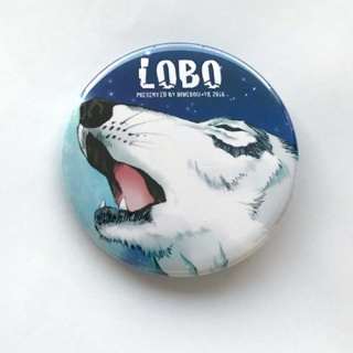  LOBO缶バッジ (NO.16)
