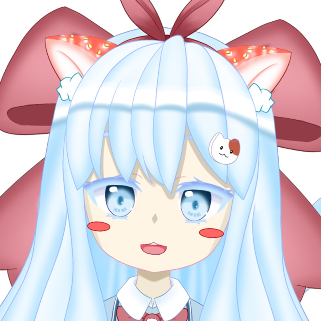 【1点限定】Live2Dモデル 「いちごアイス」(VTS対応)