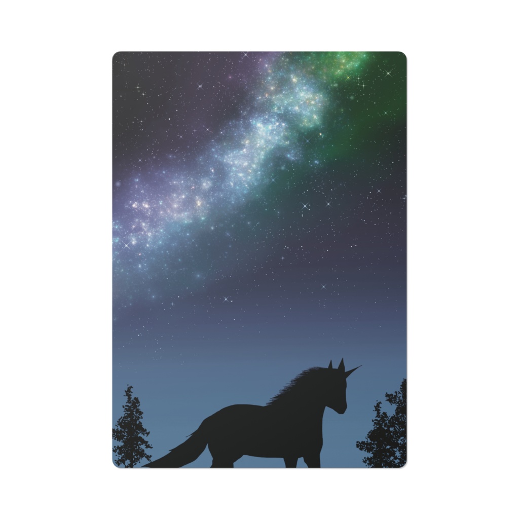 ユニコーンの夜 下敷き【A４サイズ】