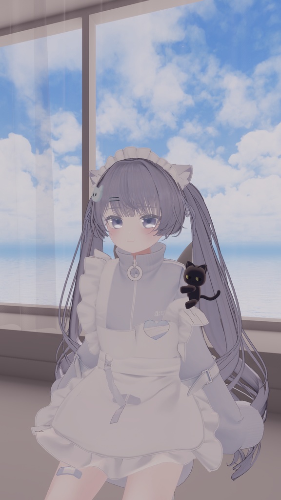 【無料】離れないねこ