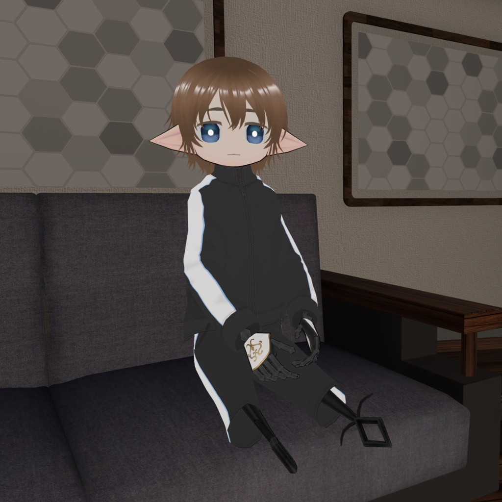 てっさくちゃん用VRoid素体