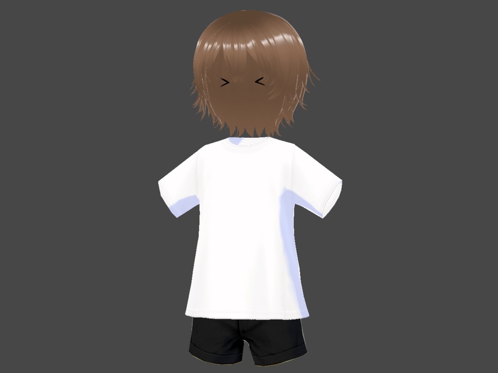 てっさくちゃん用VRoid素体