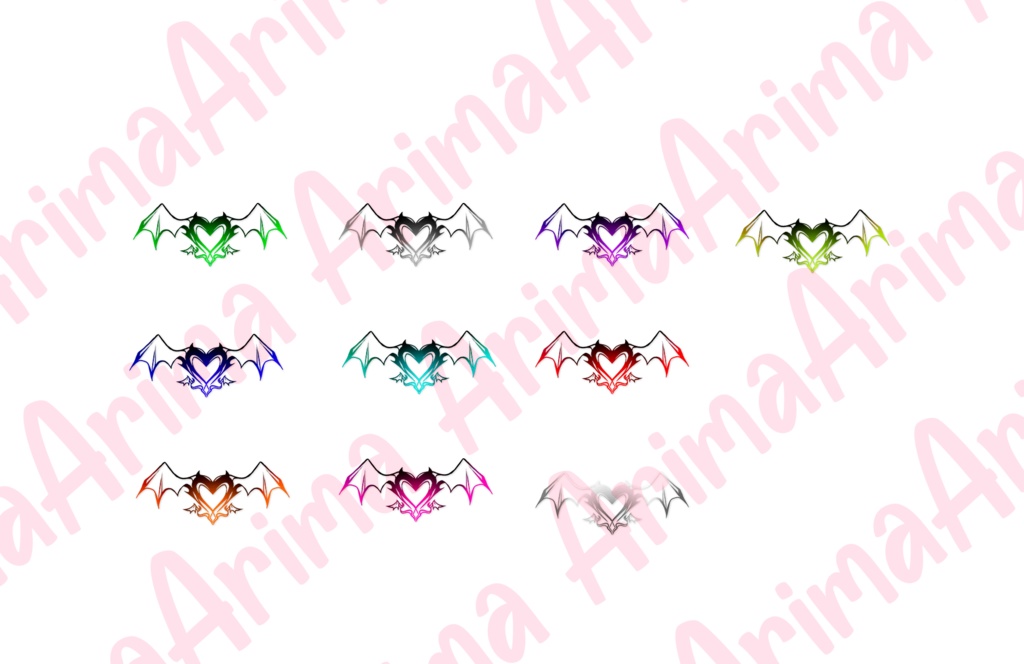 『succubus tattoo』-『ライム』-Lime- 『10 Colors』