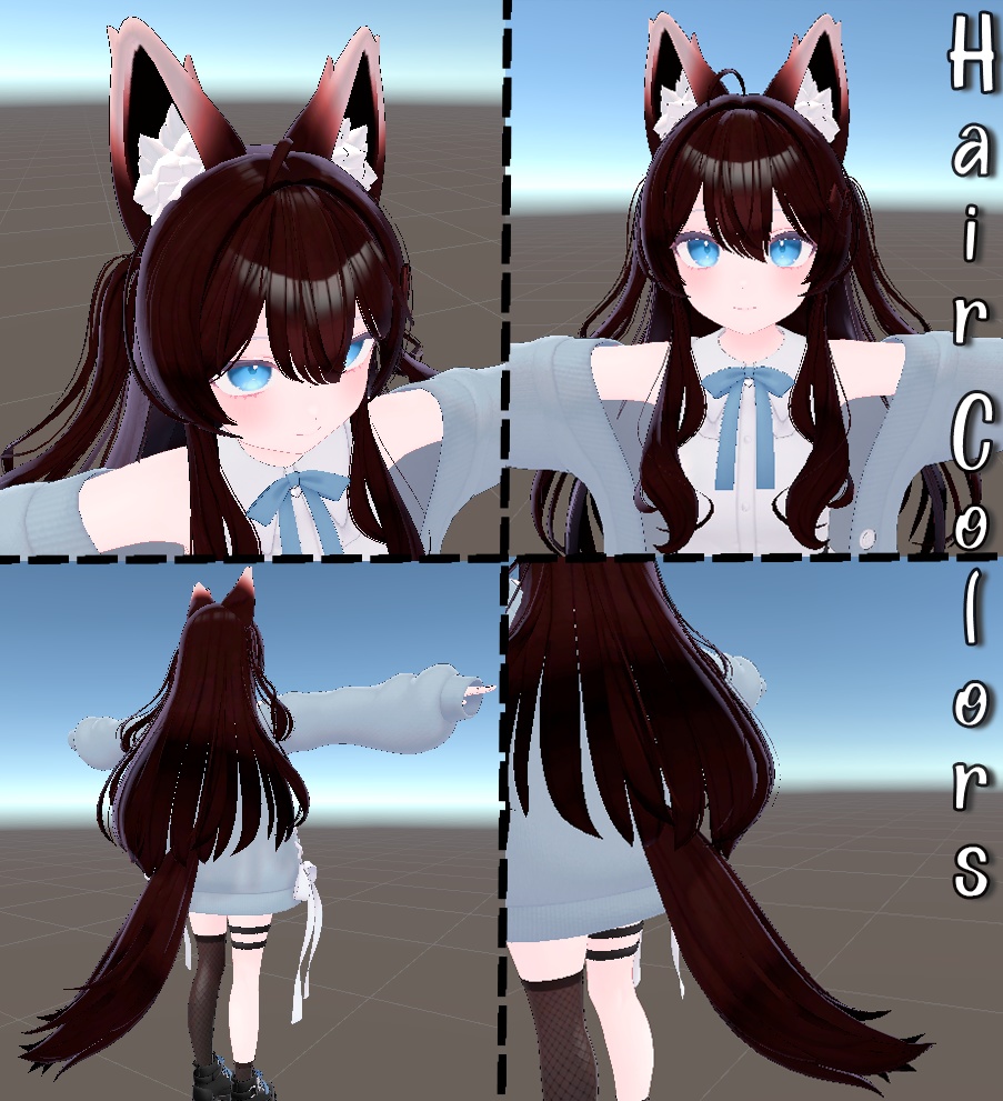 『Hair-Color』-『ライム』-Lime-『8 Colors』