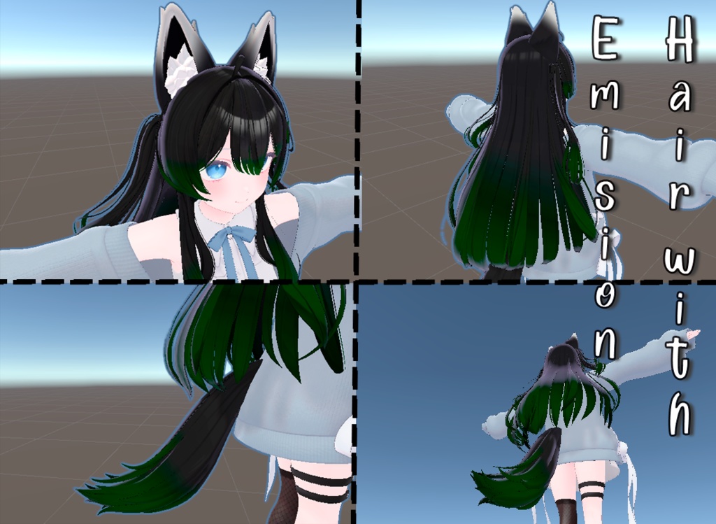 『Hair-Color』-『ライム』-Lime-『8 Colors』
