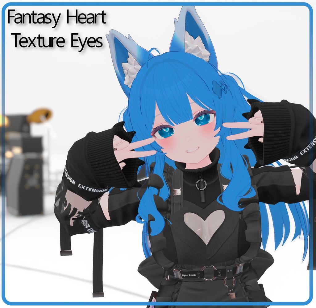 『Fantasy Heart-Eyes-Texture 』-『ライム』-Lime-『15 Texture Eyes』
