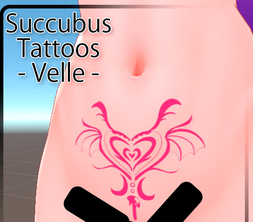 『succubus tattoo』-『ヴェール』-Velle- 『12 Tattoo's』
