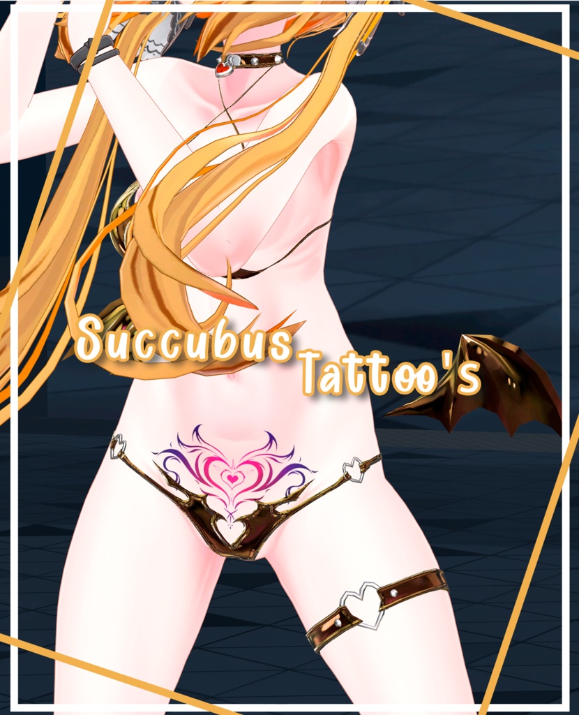 『Succubus Tattoo's』-『マヌカ』-Manuka-『12 Designs 』