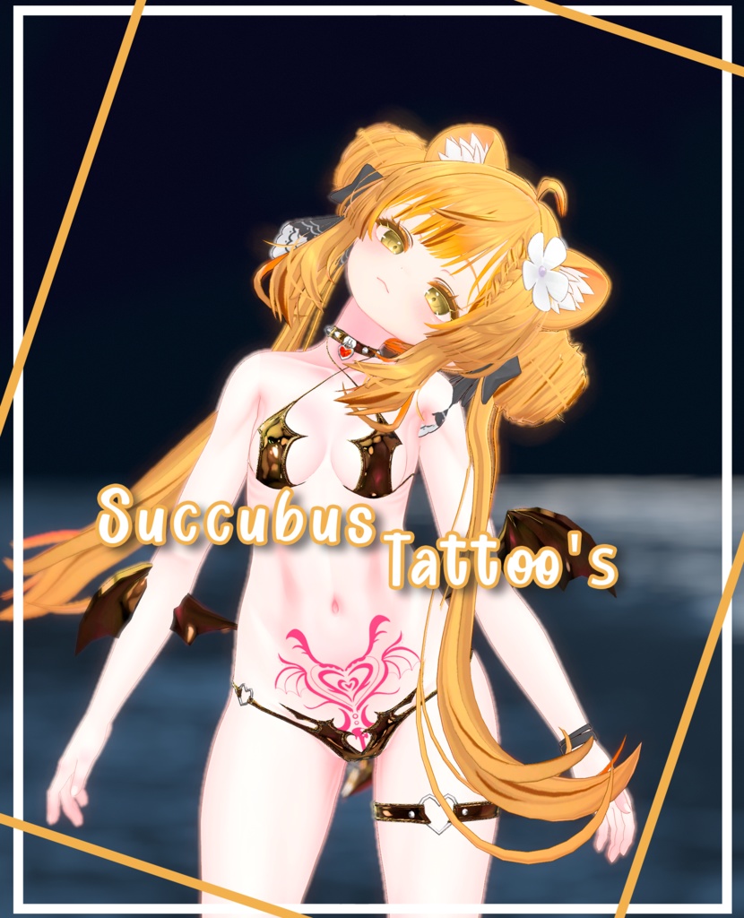 『Succubus Tattoo's』-『マヌカ』-Manuka-『12 Designs 』