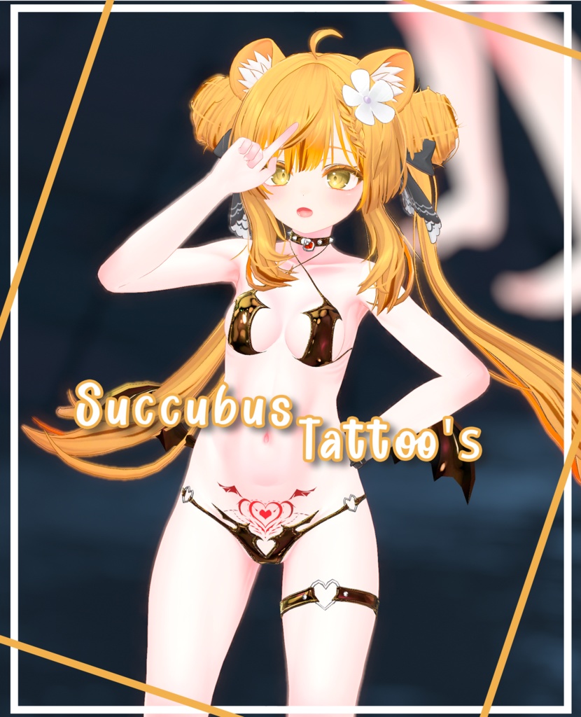 『Succubus Tattoo's』-『マヌカ』-Manuka-『12 Designs 』