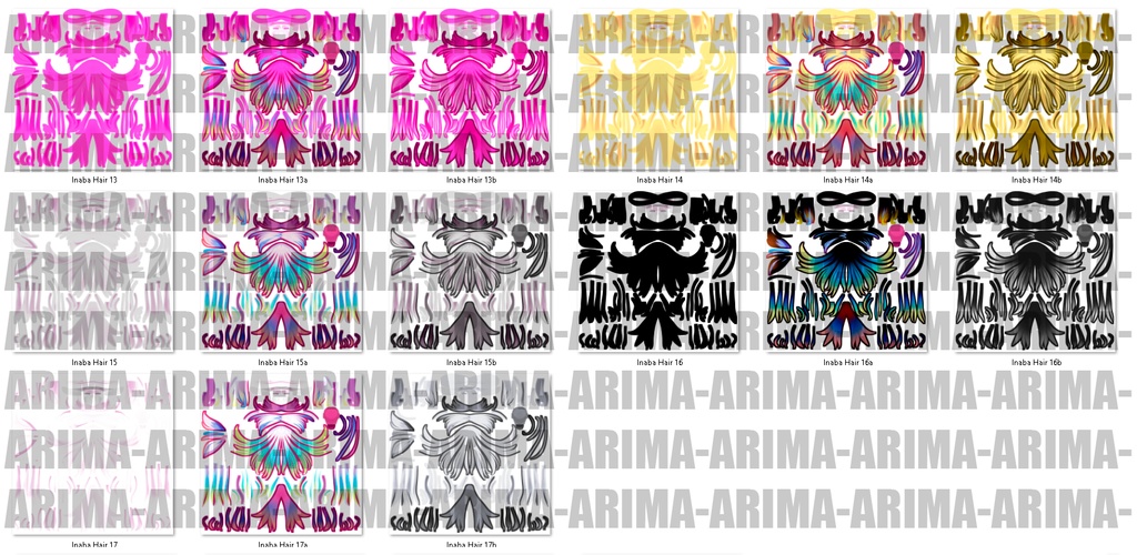 『Color's Hair+Make up』-『伊奈波かや(いなば かや)』-Inaba-『16 Color's 』