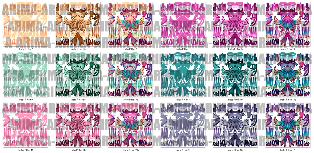 『Pastel Color's Hair+Make up』-『伊奈波かや(いなば かや)』-Inaba-『16 Color's 』