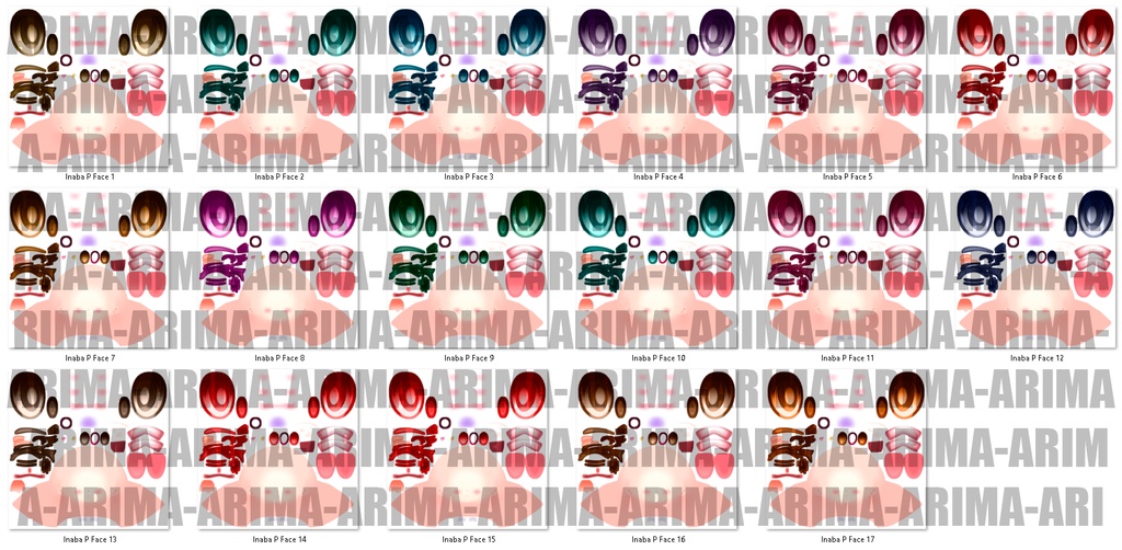 『Pastel Color's Hair+Make up』-『伊奈波かや(いなば かや)』-Inaba-『16 Color's 』