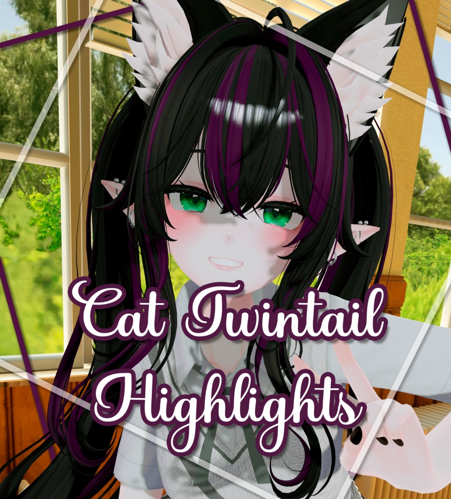 『Cat Twintail - Highlights』-『17 Color's 』
