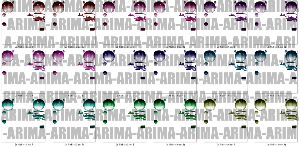 『Color's Hair+Make up』-『しお』-Sio-『16 Color's 』