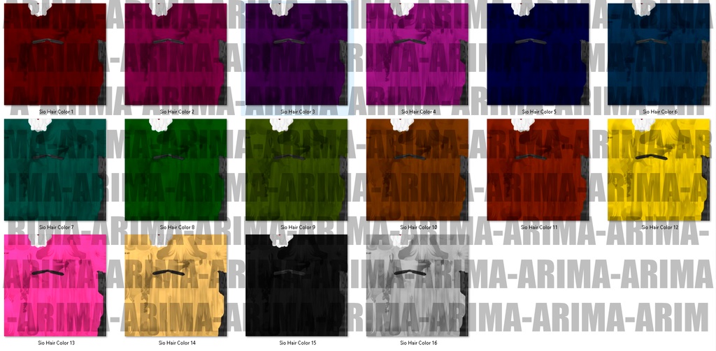 『Color's Hair+Make up』-『しお』-Sio-『16 Color's 』