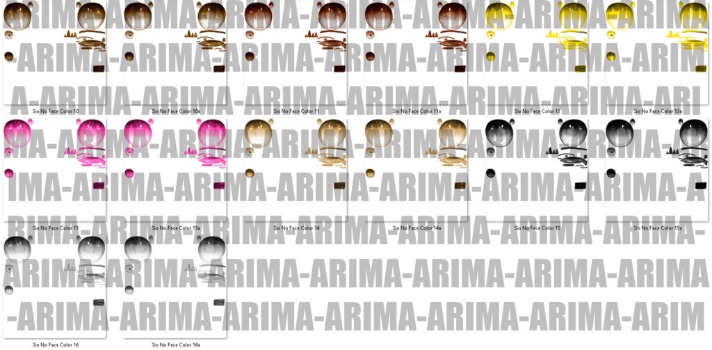 『Color's Hair+Make up』-『しお』-Sio-『16 Color's 』