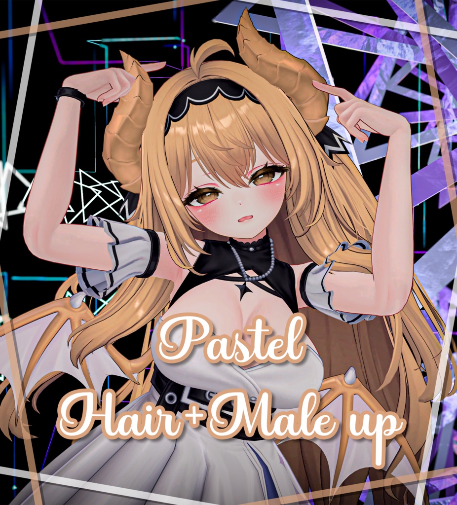 『Hair+Makeup- Pastel Color's』-『愛莉』-Airi-『16 Color's 』