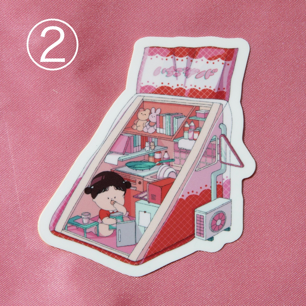 small room ステッカー