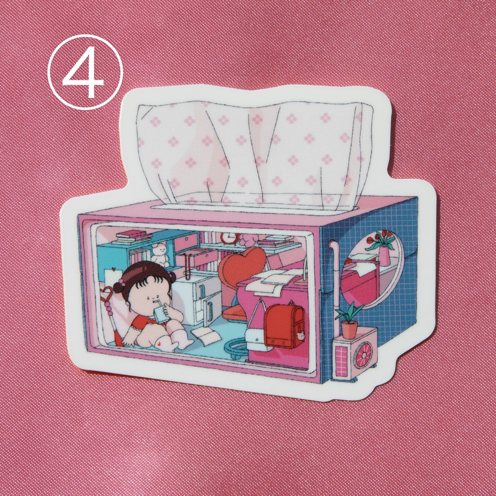 small room ステッカー