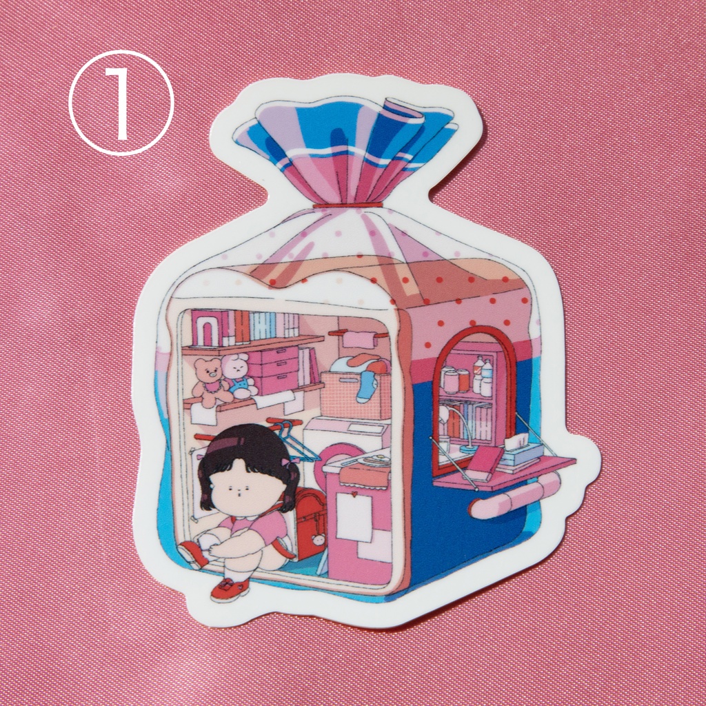 small room ステッカー