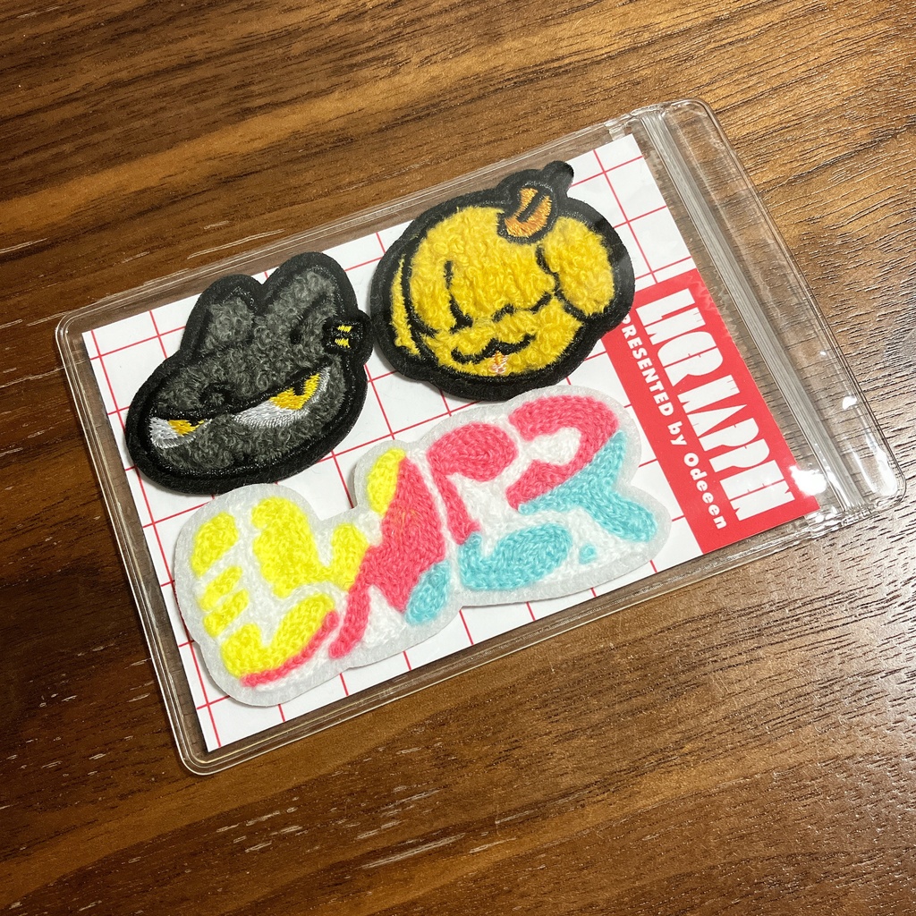LWCRにゃんわんワッペン