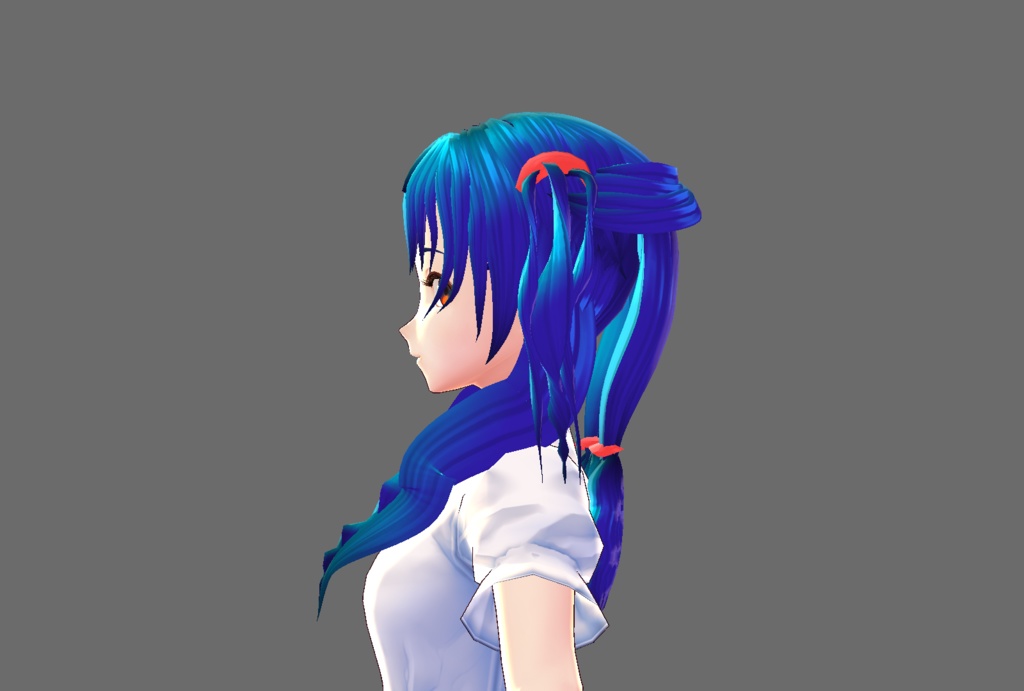 【VRoid】中世のお姫様風の髪型プリセット