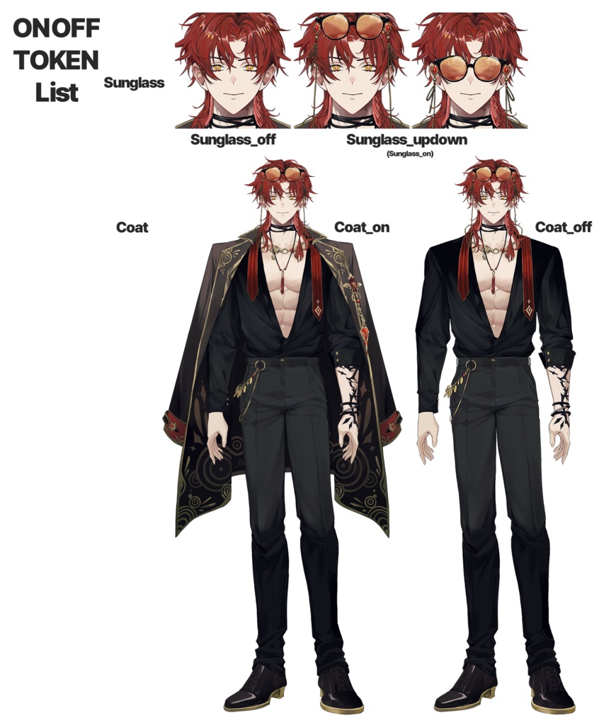 【限定一点】 赤foxの男 / red-foxy man 【VTS/VB】